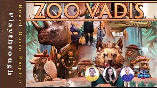 Zoo Vadis How to Play, Playthrough, & Review - Bitewing Games