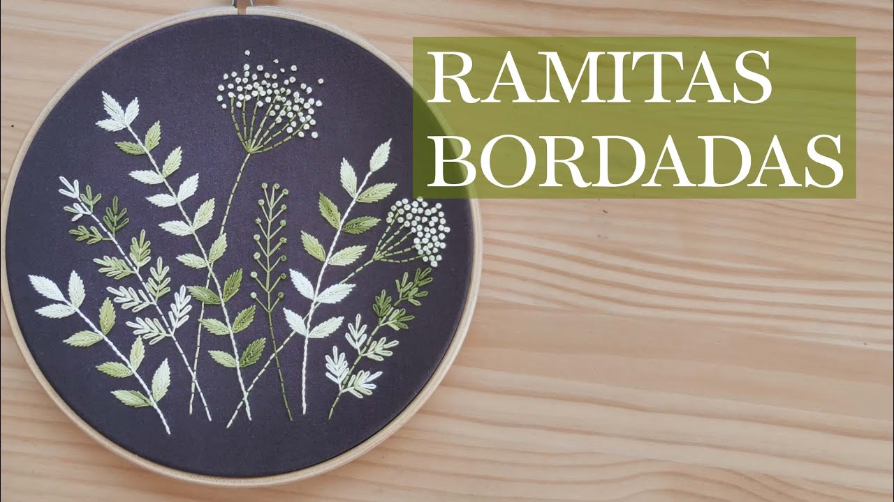 BORDAMOS CON HILO MATIZADO.