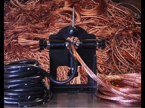 Станки для очистки электрических проводов и кабелей от изоляции.