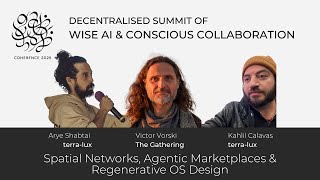 Celebrity Spatial Networks, Agentic Marketplaces & Regenerative OS Design with Kahlil, Arye & Victor Wealth