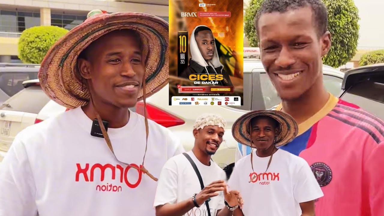 L’arrivée de Brmx à Dakar pour le 10 mai au Cisse