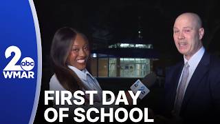 New Baltimore County Public School superintendent welcomes students back for first day of school