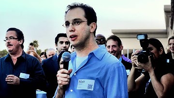 Matthew Pittinsky, CEO of Parchment Inc. speaks at tech networking event