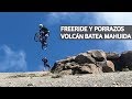 Mountain bike freeride en argentina cadas en chile y descontrol en el volcn batea mahuida