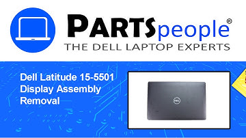 Dell Latitude 15-5501 (P80F003) Display Assembly How-To Video Tutorial