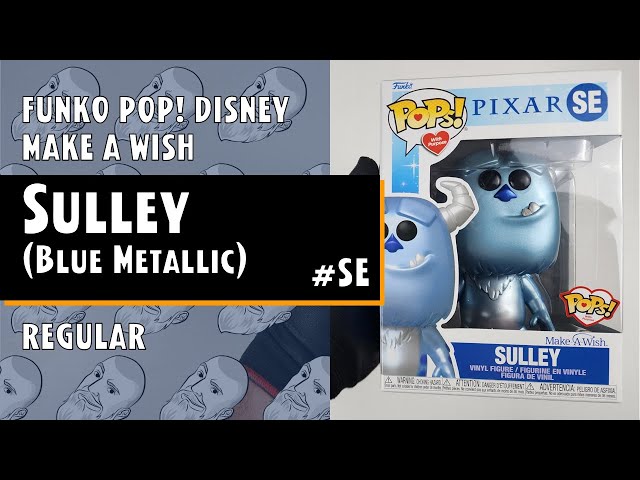 Funko POP With Purpose Pixar Make A Wish - Sulley Metallic blue