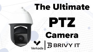 Verkada CP52-E PTZ Camera Overview - Verkada PTZ Camera - Brivy IT