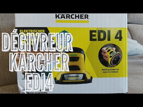 Test du dégivreur Karcher EDI4 