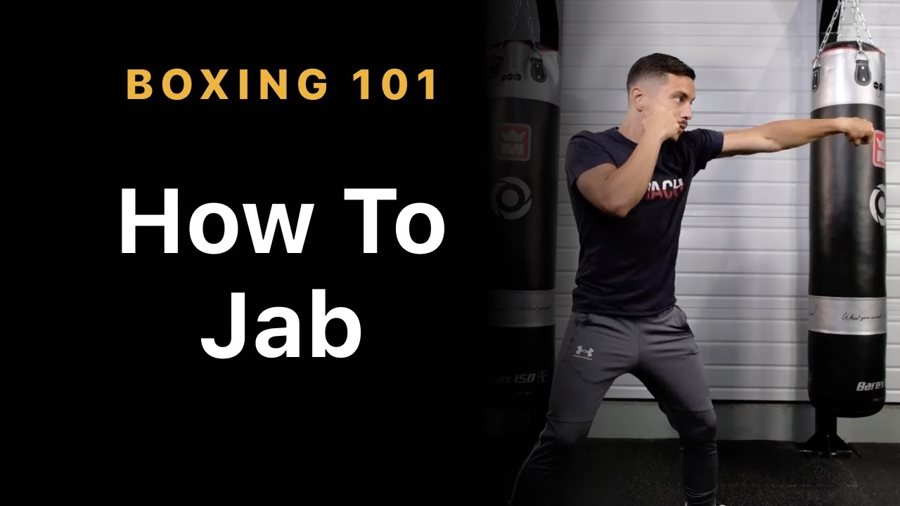 How to Throw a Jab (Boxing 101) - YouTube