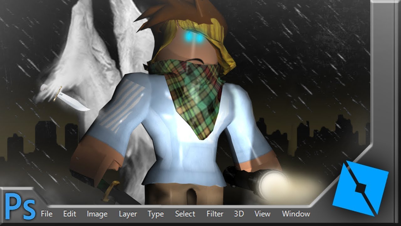 Render and photoshop your roblox avatar by Ohigaming2