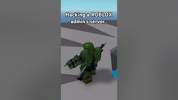HACK in front of a ROBLOX Admin.. #roblox #naturaldisastersurvival #hacker #admin #shorts