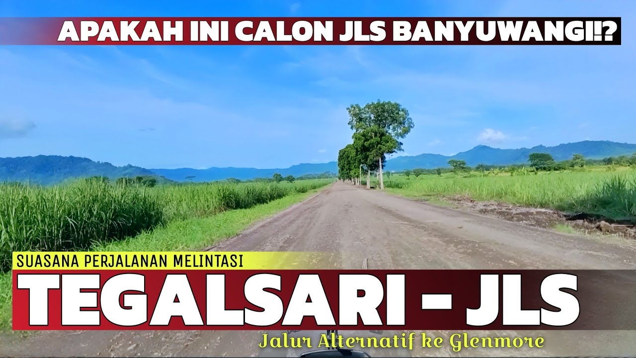 Jalur Baru JLS Banyuwangi !? Menyusuri Indahnya Jalur Dari Tegalsari Menuju JLS Banyuwangi Terbaru