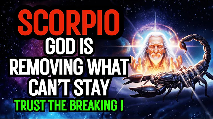 SCORPIO♏TRUST THIS BREAKING | GOD IS REMOVING WHAT CAN’T GO WITH YOU