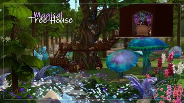 MAGICAL TREE HOUSE | Stop Motion Build | The Sims 4