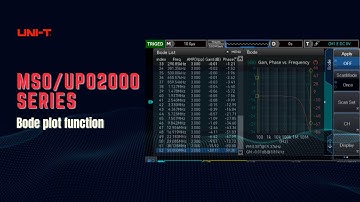 Master Frequency Response with UNI-T Bode Plot Software!