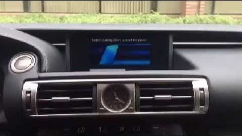 Lexus radio or navigation system constantly restarting