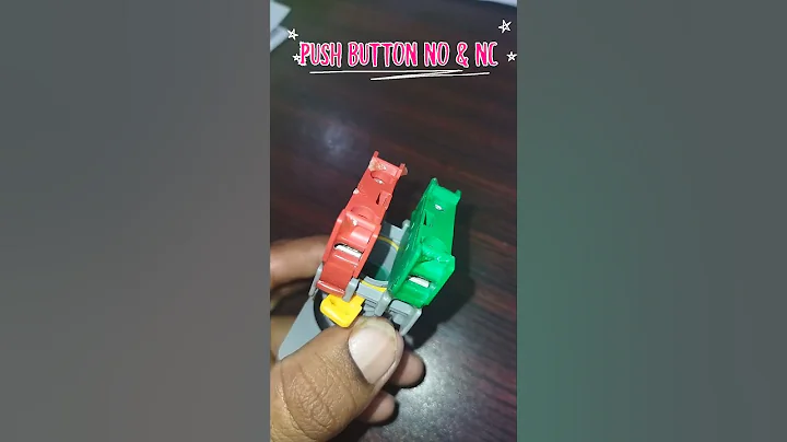 Push Button NO & NC Connection #viralshorts #ytshorts #tradingshorts #viral