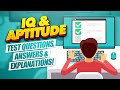 IQ & Aptitude Test Questions, Answers and FULL Explanations!