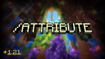 /attribute in Minecraft 1.21+  (Base Set)