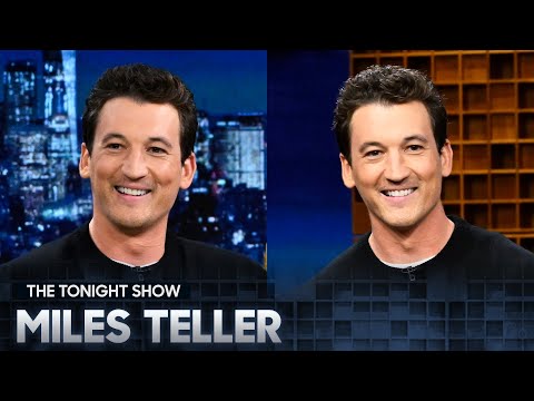 Miles Teller Spills on Top Gun: Maverick and Plays Drinko | The Tonight Show Starring Jimmy Fallon