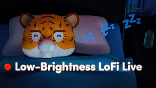 LoFi for Deep Sleep 🌙 Tiny Tiger Dreams 🐯 | Ultra Calm Low-Brightness Live screenshot 5
