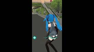 Unity + ARKit Hatsune Miku Demo 初音ミクさん、空色町をAR散歩2