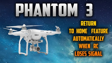 DJI Phantom 3 - Return to home automatically, 2800 meters