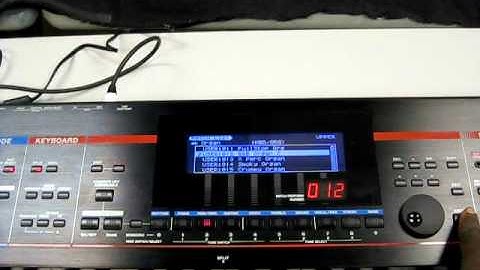 Roland Juno Stage Creating a Split