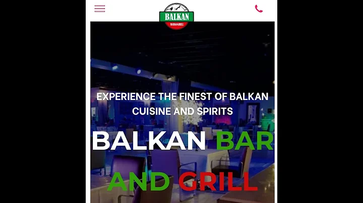 Balkan food at its finest at Balkan Bar & Grill in East Sahara