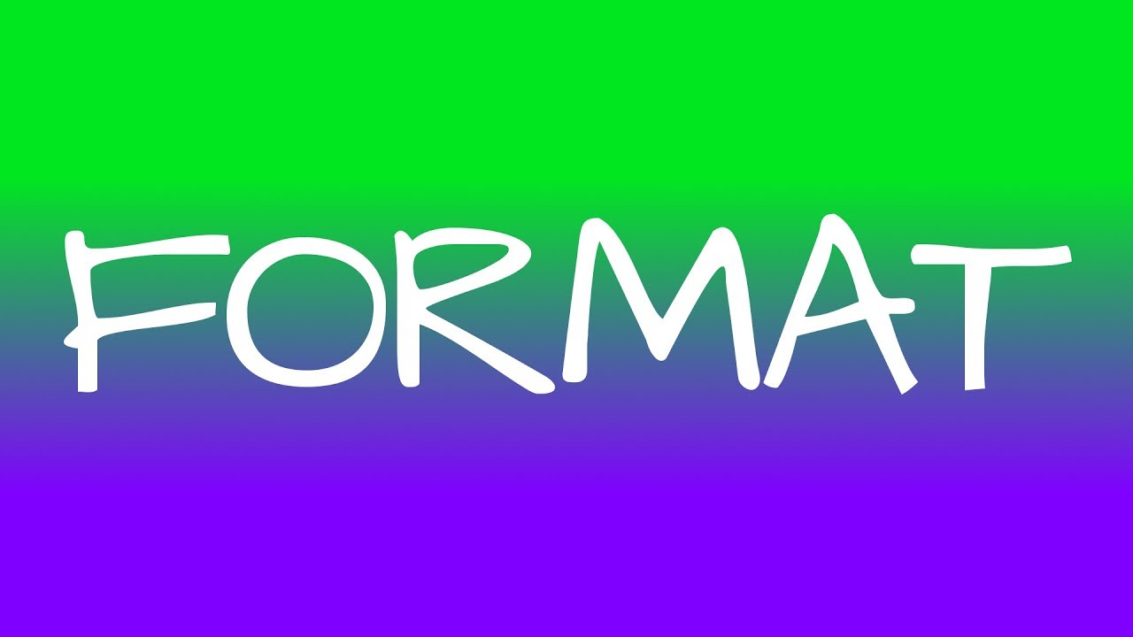 How To Format A Hard Drive That Had Windows Installed In Under 5