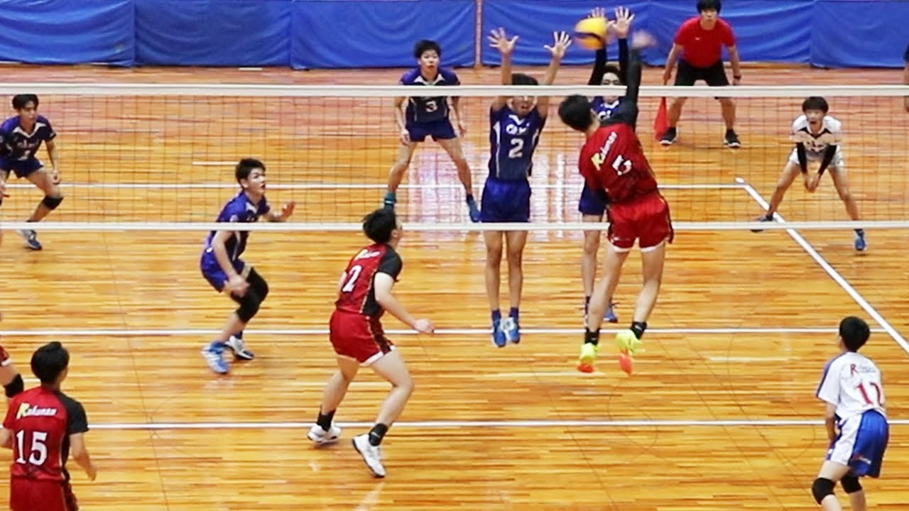 【近畿大会2024・決勝】洛南 vs 近江 第２セット　＜男子バレーボール＞