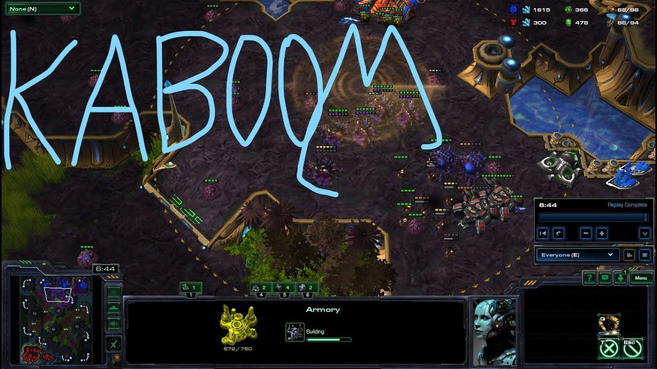 StarCraft II 2021 - "Siege tank widow mine Zerg massacre #7" - The best response is muta?