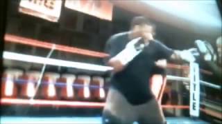 The Guy Who Punched Beanie Sigel (Teefy Bey)  Caught In The Ring Boxing!!