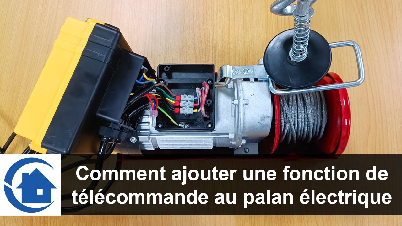 Comment ajouter une fonction de télécommande au palan électrique