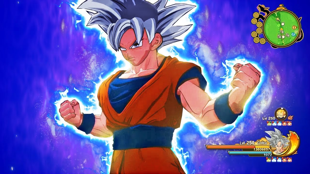 New Goku Transforms Into Ultra Instinct In Dragon Ball Z Kakarot Gameplay Mods Youtube