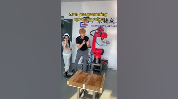 Spraying robot #automation #machine #industrialrobots #spray #robot