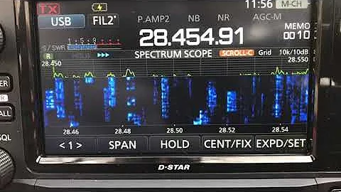 2022-10-29 CQWW propagation log #AmateurRadio #HamRadio #QRP