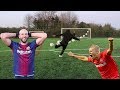 We Tried to Score The BEST HAT-TRICK on YouTube