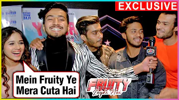 Mr. Faisu, Jannat Zubair, Team 07, Faiz Baloch, Hasnain Khan, Sadan On FRUITY LAGDI HAI | EXCLUSIVE