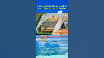 Kỹ thuật mài  dao bén kinh khủng khiếp