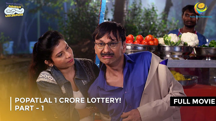 Popatlal 1 Crore Lottery! I FULL MOVIE | Part 1 | Taarak Mehta Ka Ooltah Chashmah Ep 2585 to 2588