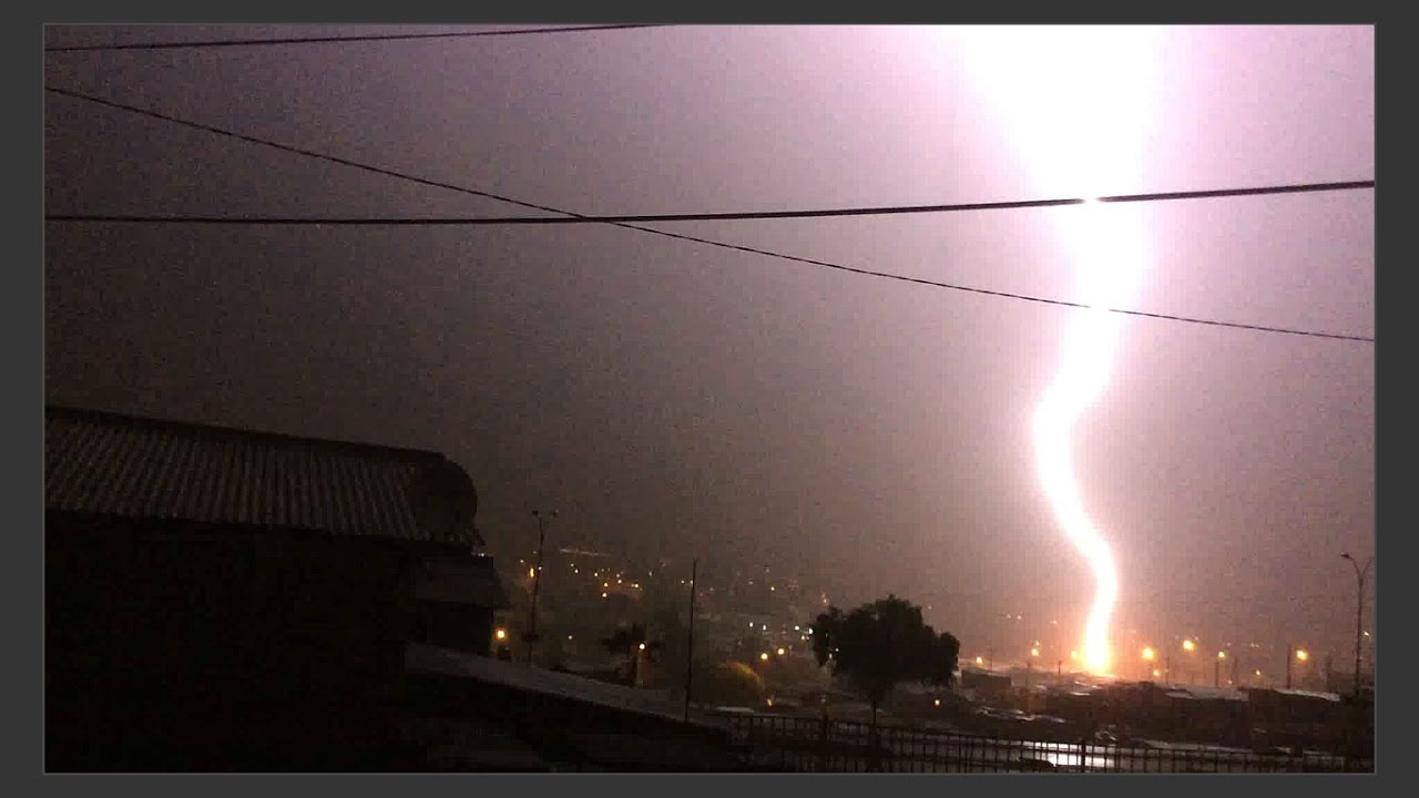 Tormenta electrica en Copiapó 2017
