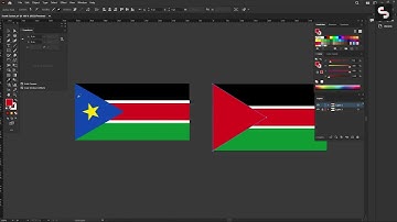 Drawing the South Sudan Flag in Adobe Illustrator: Step-by-Step Guide + Free Download