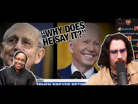 Thumbnail for HasanAbi REACTS to Biden Wants a Black Women in the SCOTUS │ ABC News Reacts