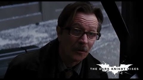 THE DARK KNIGHT RISES - "Batman Reveals His True ID to Gordon"