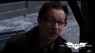 THE DARK KNIGHT RISES  'Batman Reveals His True ID to Gordon'