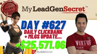 MLGS + Clickbank Daily Update - My Lead Gen Secret Case Study Results 2023 (Day 627)