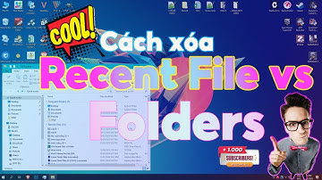 🗑CÁCH XÓA "Recent Files vs Folders" #howto #Recentfiled #folders #delete #xóa