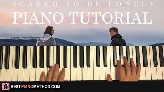 HOW TO PLAY - Martin Garrix & Dua Lipa - Scared To Be Lonely (Piano Tutorial Lesson) screenshot 5