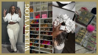 VLOG | DIY WALK-IN CLOSET + CASH STUFFING UPDATE + NEW HOME ESSENTIALS FINDS + ARMY GUN RANGE & MORE